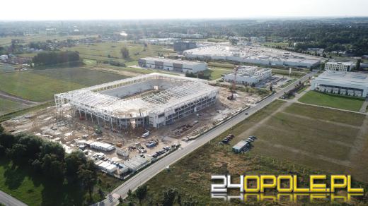 Stadion Opolski - spełnienie marzeń kibiców - rośnie jak na drożdżach