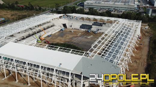 Stadion Opolski - spełnienie marzeń kibiców - rośnie jak na drożdżach