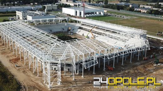 Stadion Opolski - spełnienie marzeń kibiców - rośnie jak na drożdżach