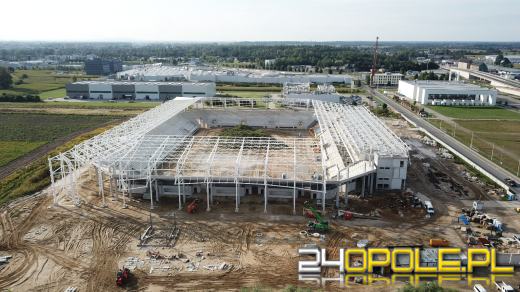 Stadion Opolski - spełnienie marzeń kibiców - rośnie jak na drożdżach