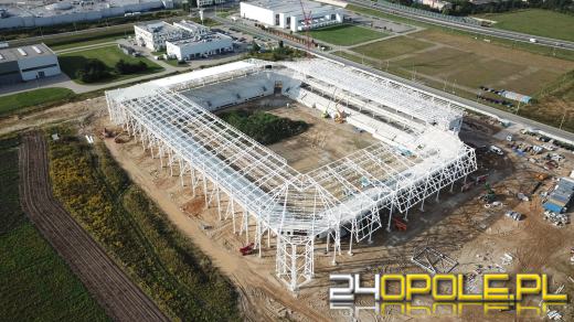 Stadion Opolski - spełnienie marzeń kibiców - rośnie jak na drożdżach