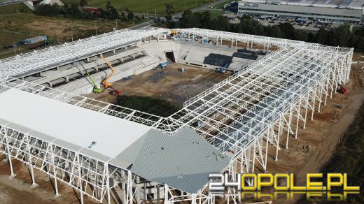 Stadion Opolski - spełnienie marzeń kibiców - rośnie jak na drożdżach