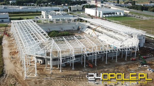 Stadion Opolski - spełnienie marzeń kibiców - rośnie jak na drożdżach
