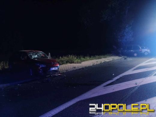 Trzy osoby ranne po zderzeniu pojazdów w Rudnikach