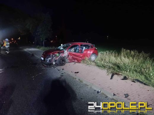 Trzy osoby ranne po zderzeniu pojazdów w Rudnikach