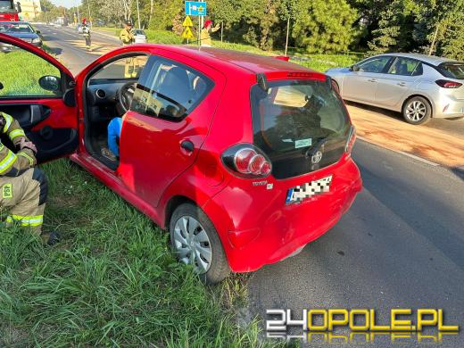 Kolizja kilku pojazdów na Nysy Łużyckiej w Opolu
