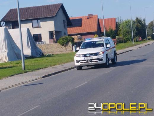 Pożar w budynku jednorodzinnym w powiecie strzeleckim