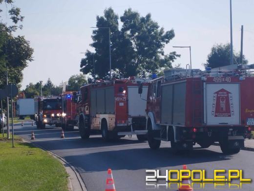 Pożar w budynku jednorodzinnym w powiecie strzeleckim