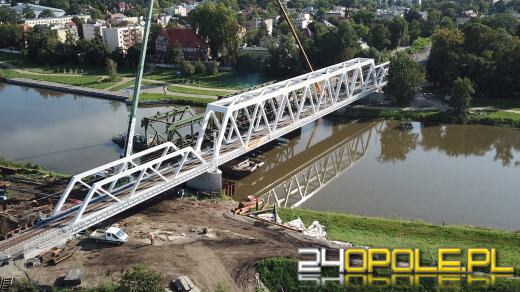 Stary most kolejowy na Odrze przeszedł do historii