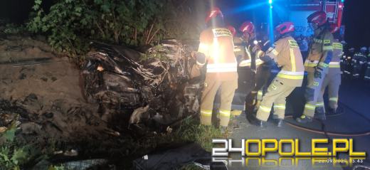 Tragiczny wypadek w powiecie kędzierzyńsko-kozielskim. Nie żyje jedna osoba
