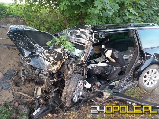 Tragiczny wypadek w powiecie kędzierzyńsko-kozielskim. Nie żyje jedna osoba