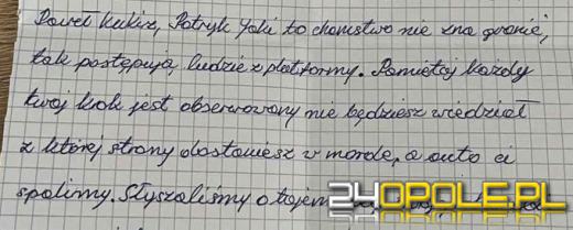 List z pogróżkami do posła Zembaczyńskiego.."Obserwujemy każdy twój krok"