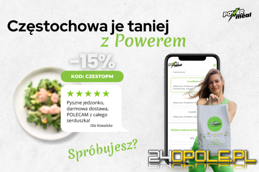 Twój catering dietetyczny 15% taniej - zamów dietę z Powerem