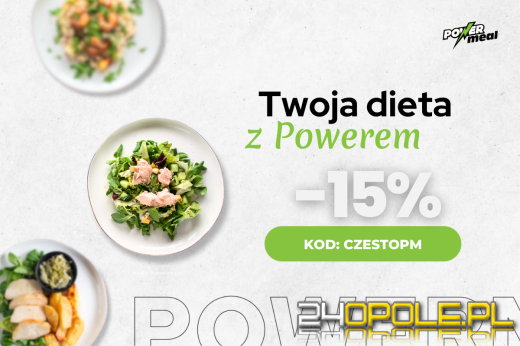 Twój catering dietetyczny 15% taniej - zamów dietę z Powerem