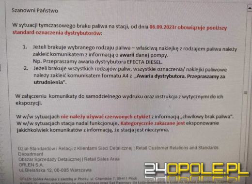 Braki paliwa na stacjach. Orlen wydał "wytyczne"