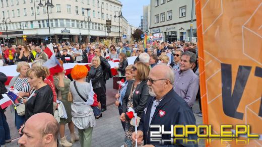 Wiec poparcia dla Marszu Miliona Serc w Opolu