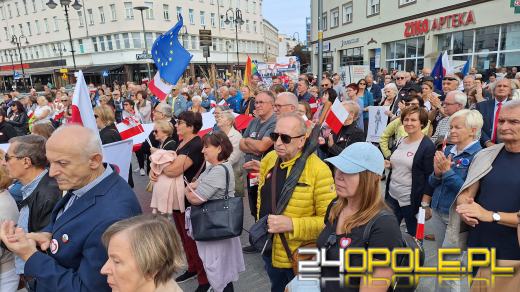 Wiec poparcia dla Marszu Miliona Serc w Opolu