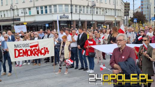 Wiec poparcia dla Marszu Miliona Serc w Opolu