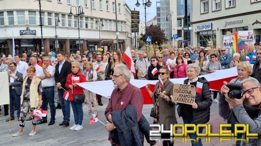 Wiec poparcia dla Marszu Miliona Serc w Opolu