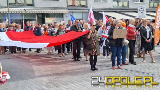 Wiec poparcia dla Marszu Miliona Serc w Opolu