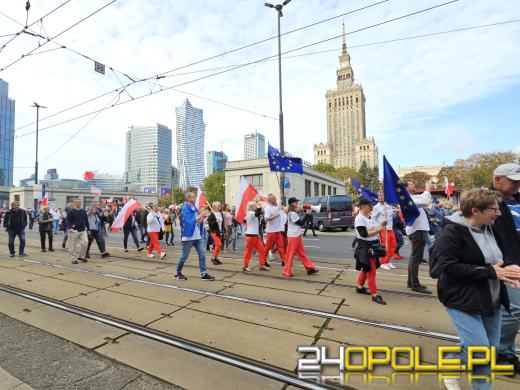 Opolanie licznie uczestniczyli w stolicy w Marszu Miliona Serc