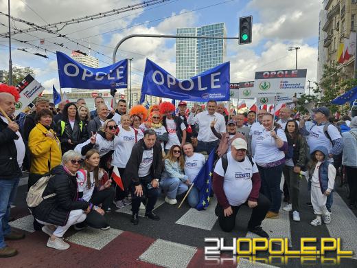 Opolanie licznie uczestniczyli w stolicy w Marszu Miliona Serc