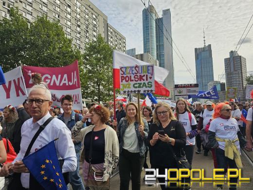 Opolanie licznie uczestniczyli w stolicy w Marszu Miliona Serc