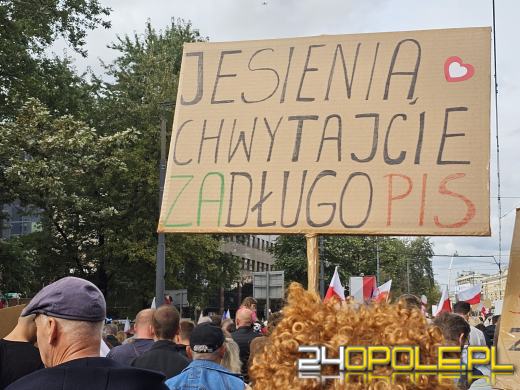 Opolanie licznie uczestniczyli w stolicy w Marszu Miliona Serc