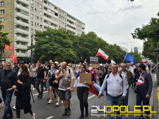 Opolanie licznie uczestniczyli w stolicy w Marszu Miliona Serc
