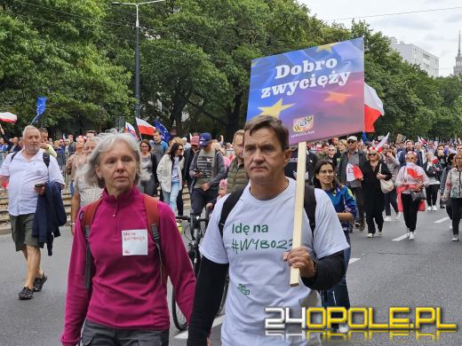 Opolanie licznie uczestniczyli w stolicy w Marszu Miliona Serc