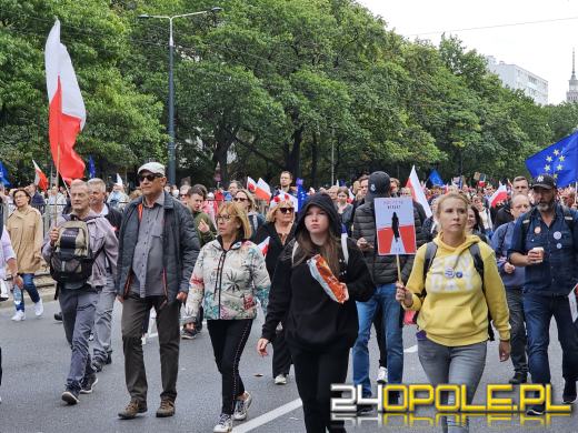 Opolanie licznie uczestniczyli w stolicy w Marszu Miliona Serc