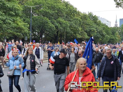Opolanie licznie uczestniczyli w stolicy w Marszu Miliona Serc