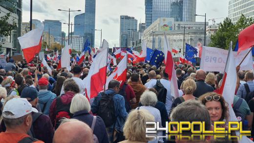 Opolanie licznie uczestniczyli w stolicy w Marszu Miliona Serc