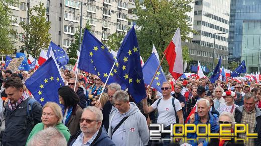 Opolanie licznie uczestniczyli w stolicy w Marszu Miliona Serc