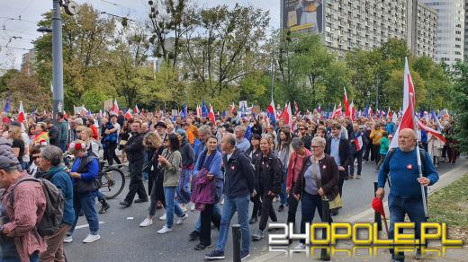 Opolanie licznie uczestniczyli w stolicy w Marszu Miliona Serc