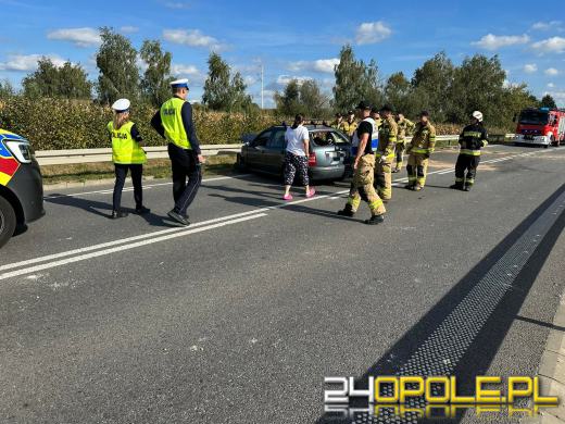 Wypadek na obwodnicy Czarnowąsów. Jedna osoba ranna, alkohol w tle