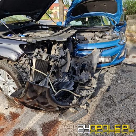 Zderzenie pojazdów w Namysłowie