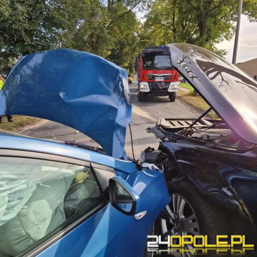 Zderzenie pojazdów w Namysłowie