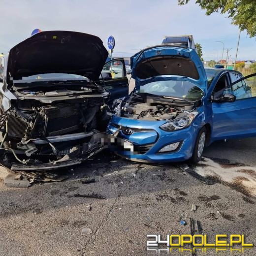 Zderzenie pojazdów w Namysłowie