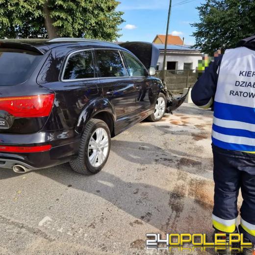 Zderzenie pojazdów w Namysłowie