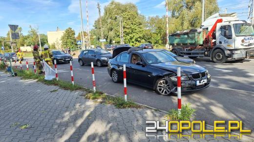 Niebezpieczne zderzenie na Alei Przyjaźni