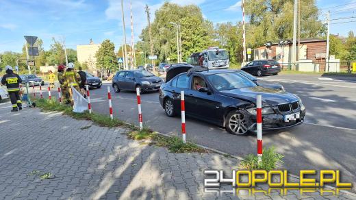 Niebezpieczne zderzenie na Alei Przyjaźni