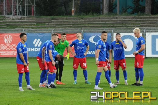 Odra Opole nie wygrała z ostatnią drużyną ligi
