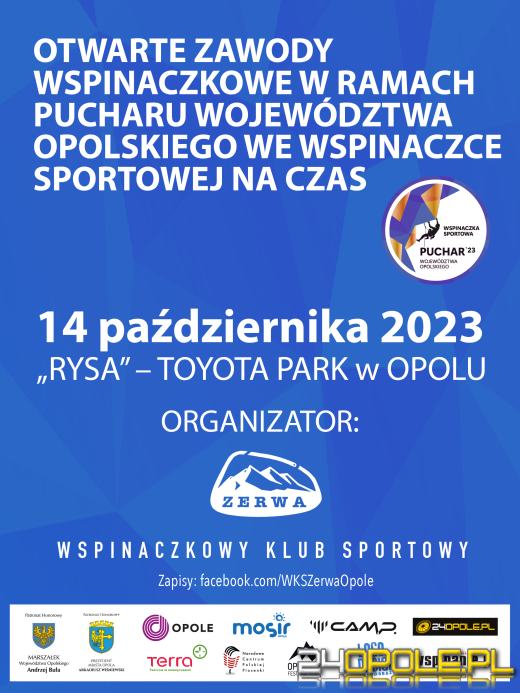 Drugie otwarte zawody wspinaczkowe Pucharu Województwa Opolskiego