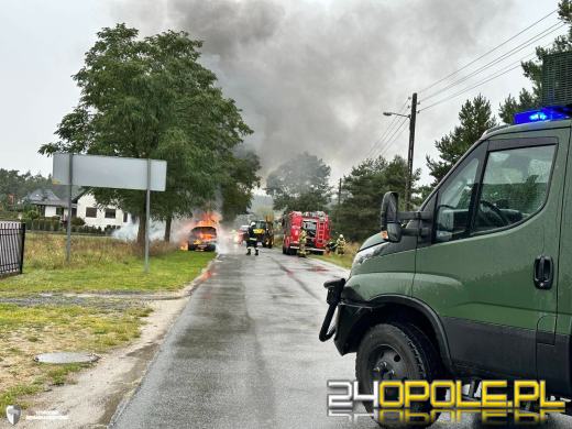 Opolscy Logistycy jako pierwsi udzielili pomocy przy wypadku