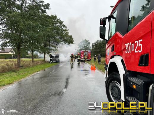 Opolscy Logistycy jako pierwsi udzielili pomocy przy wypadku