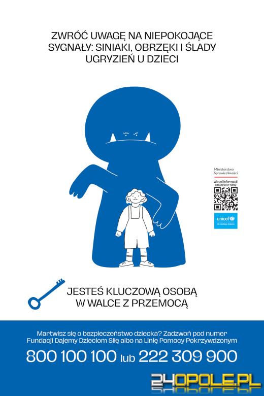  "Twój głos jest kluczem w walce z przemocą"