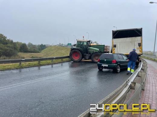 Dwa wypadki spowodowały utrudnienia w ruchu drogowym w Opolu