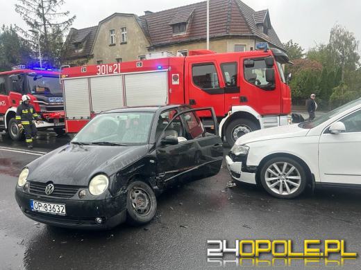 Dwa wypadki spowodowały utrudnienia w ruchu drogowym w Opolu