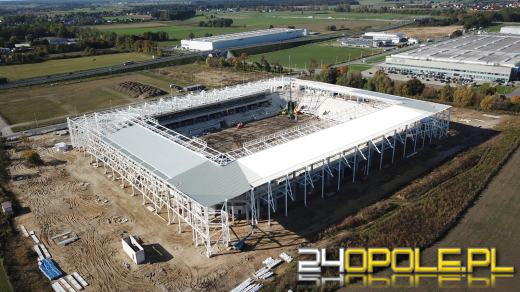 Stadion zabezpieczony na zimę. Budowa trwa
